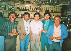 23-05-1988 Alain Clavel et Serge Gramondi vainqueurs de la 3ème coupe Luc Dufaur