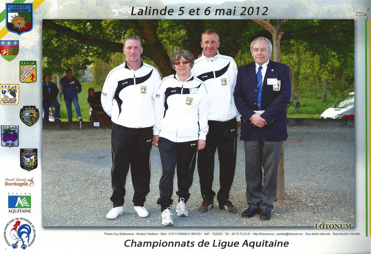 Ch. Aquitaine tripl. mixtes LALINDE 2012