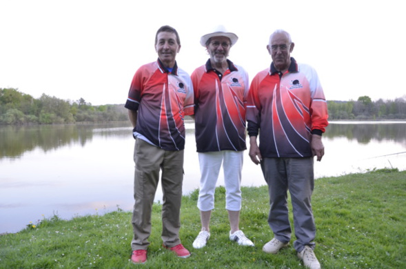 LEBLANC Hervé, BOULADOUX Paul et LAVIGNON Georges