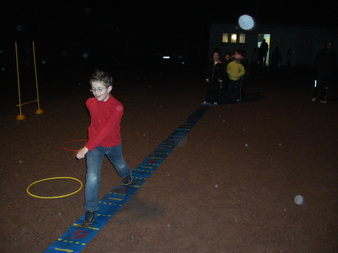 entrainement nocturne et pluvieux