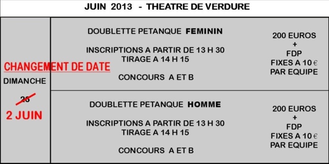 CALENDRIER CALENDRIER