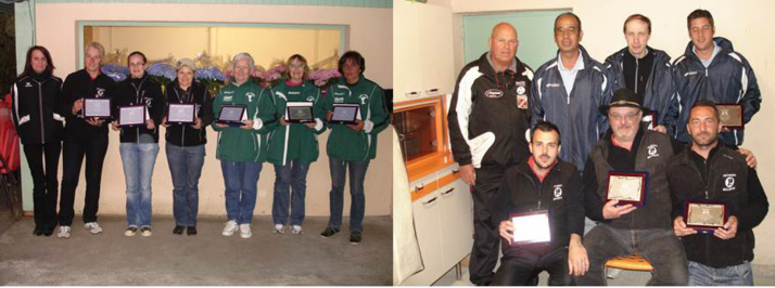 championnat d'Allier 2013 triplettes : les résultats