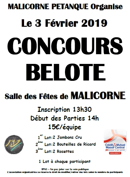 AfficheConcoursBelote_20190203