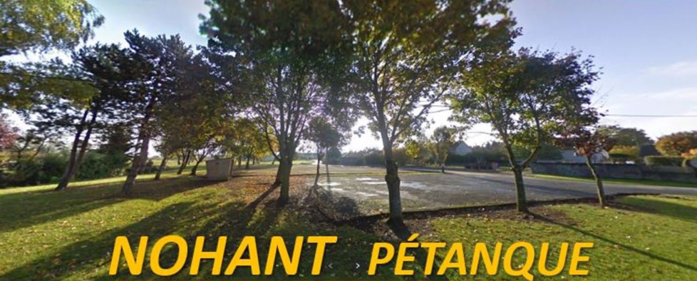 NOHANT PETANQUE NOHANT PETANQUE