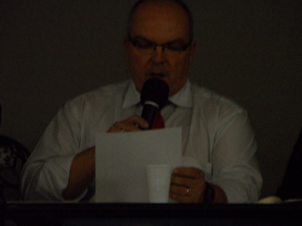 Le président des arbitres, Cyrille MELKIOR Le président des arbitres, Cyrille MELKIOR