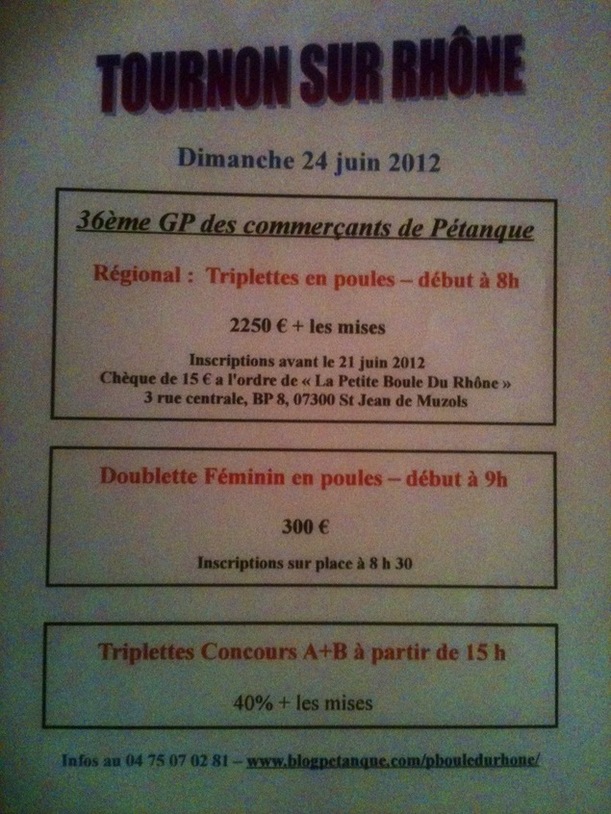GP des commerçants 2012