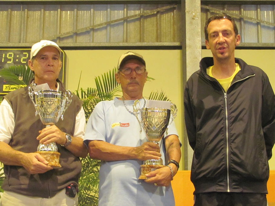 Raymond Savigny/Gervais Grondin vainqueurs dans la catégorie vétéran