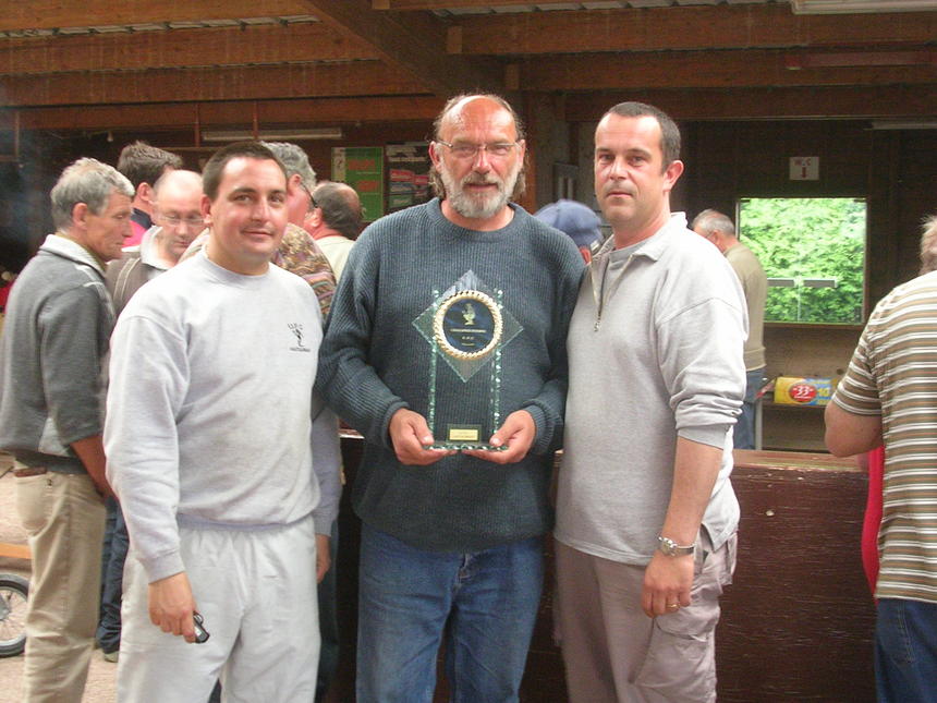 LE PODIUM DU CHALLENGE INTERNE  JOLIVET GRAVEAU GALISSON