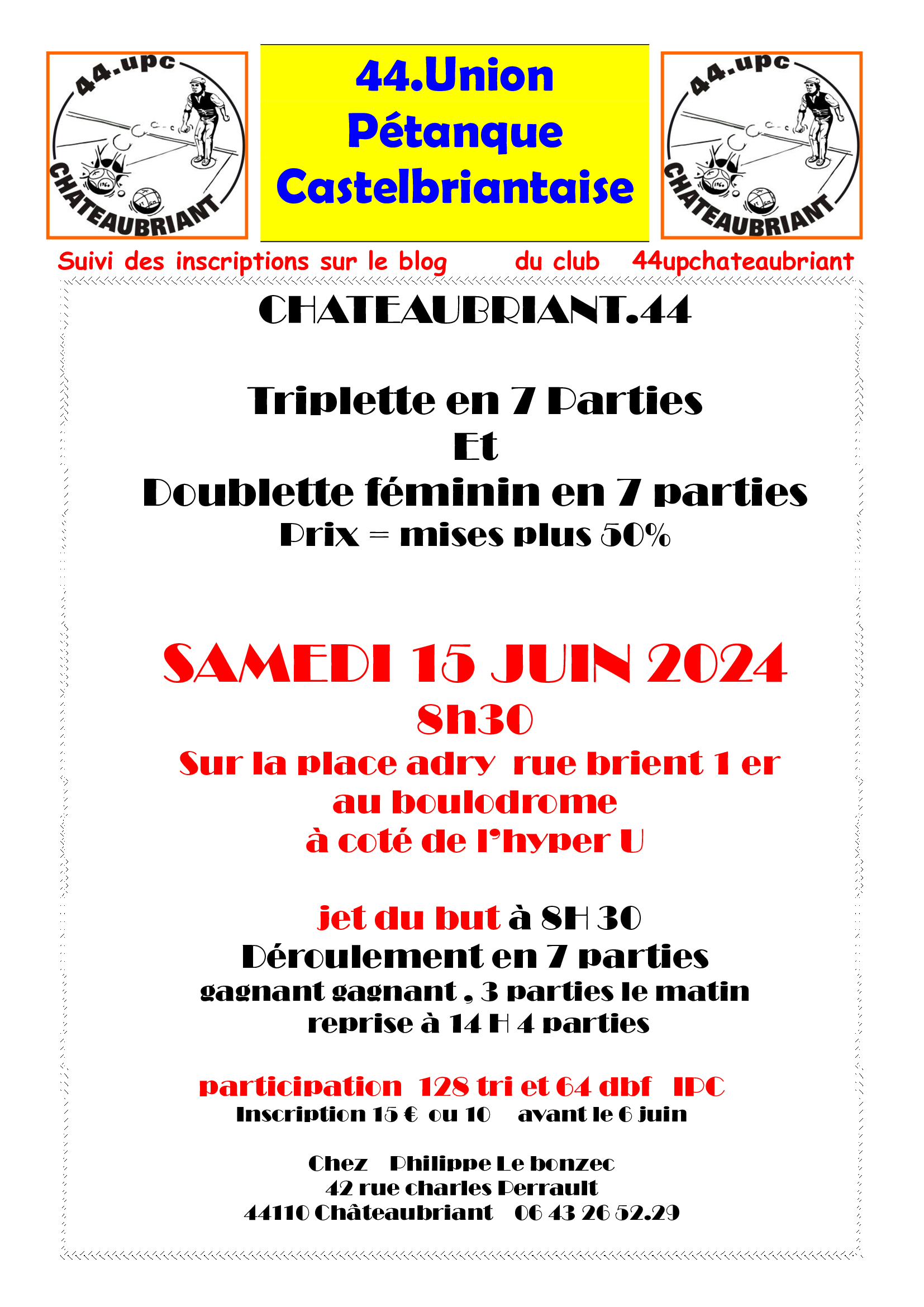 GRAND PRIX CHATEAUBRIANT GRAND PRIX CHATEAUBRIANT