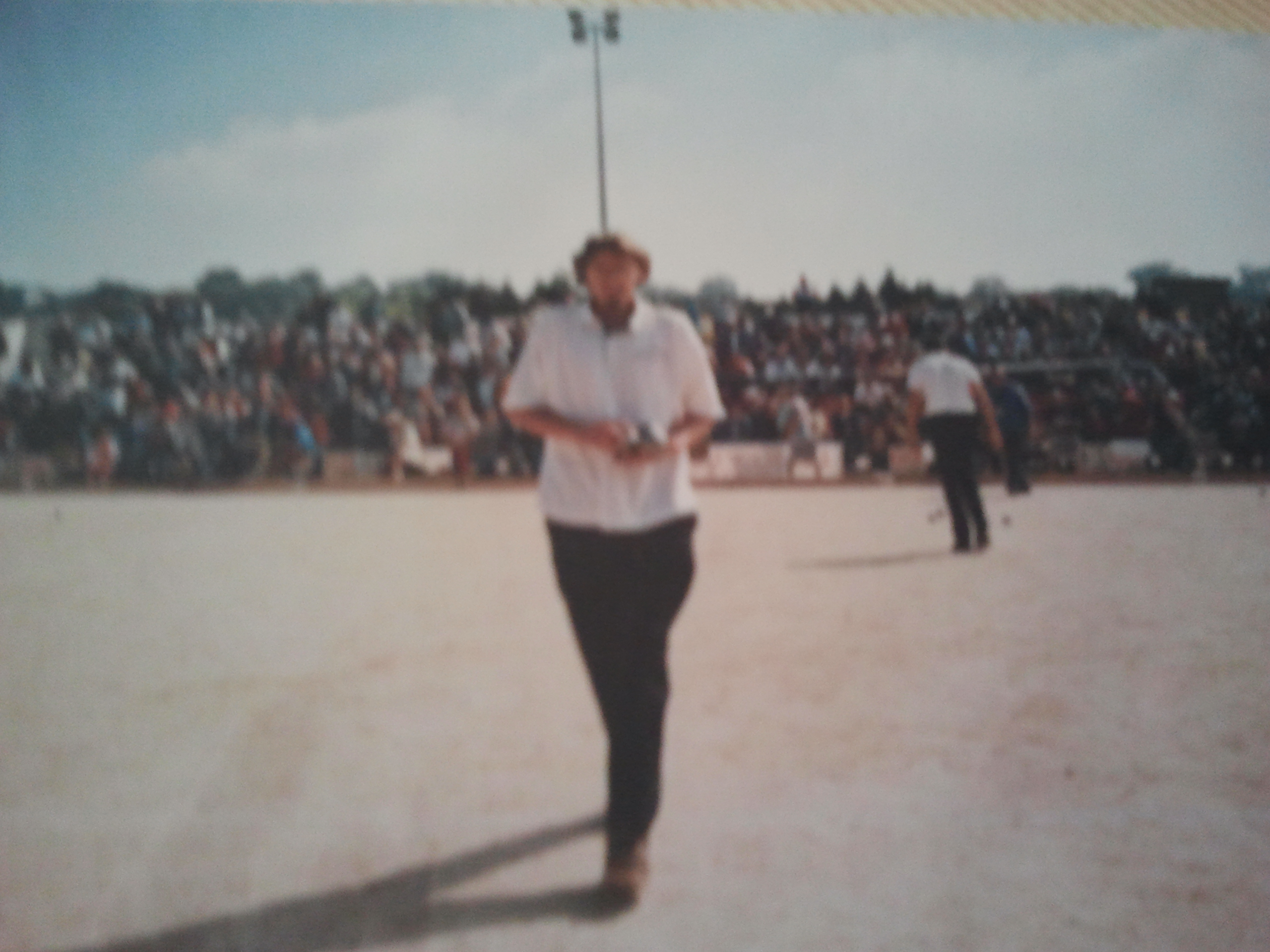 Laurent Perrotin en demi du CDF 1997 à Melun.