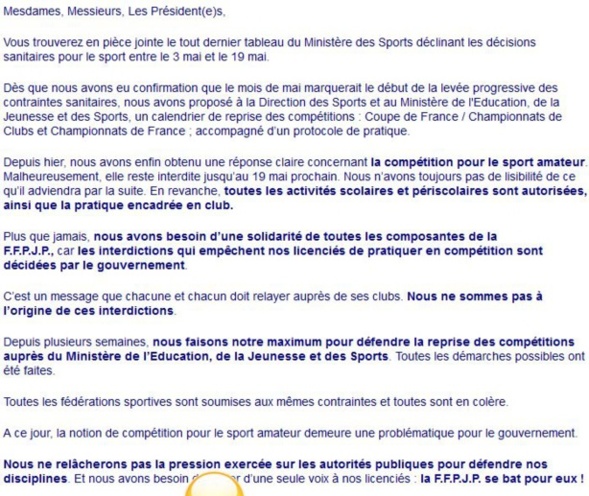 Intervention auprès du gouvernement Intervention auprès du gouvernement