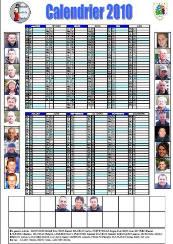Calendrier 2010 ABE