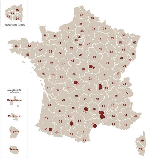 Date et lieu des championnats de France 2012
