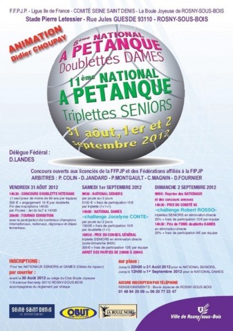 Activités du weekend prochain