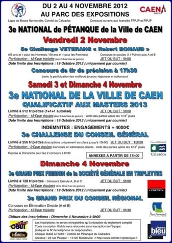 Concours à venir