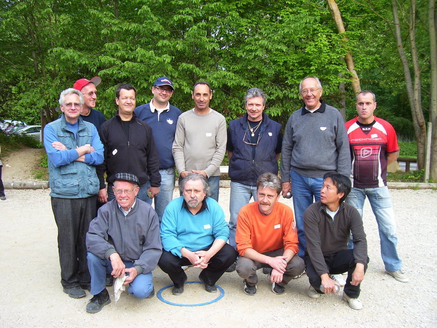 Rencontre jumelage pétanque du Tertre - Etréchy