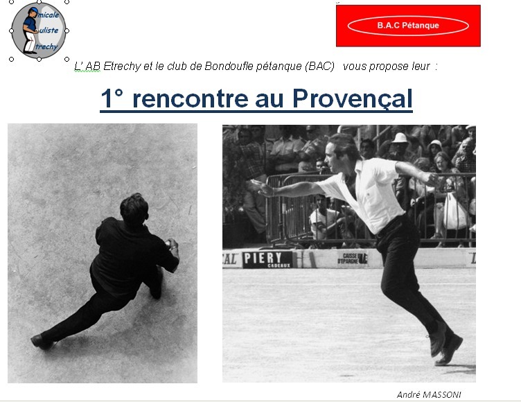 1° rencontre Etréchy - Bondoufle