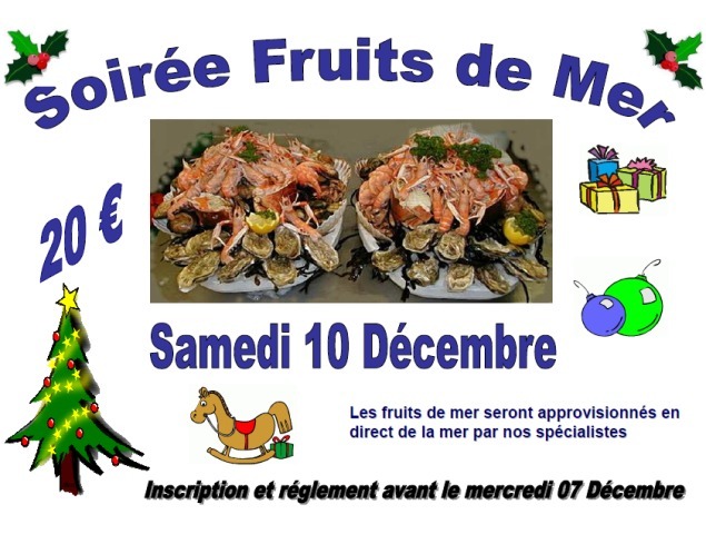 SOIREE FRUITS DE MER