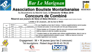 Combiné du 10 Mars 2019 Combiné du 10 Mars 2019