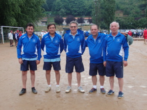 Championnat de France quadrette à l'Arbresle