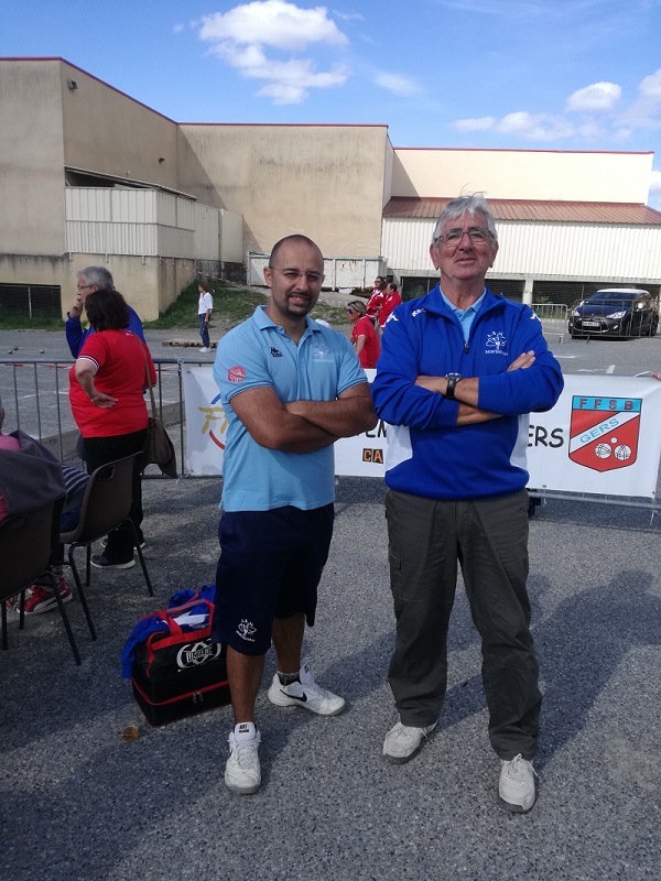 Pascal et Robert à Samatan Pascal et Robert à Samatan