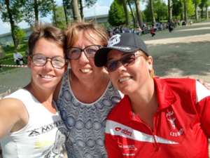 Axelle, Pascale et Céline