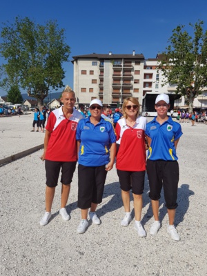 Championnat de France Doublette Féminine F.F.P.J.P (Rumilly (74)) 2019