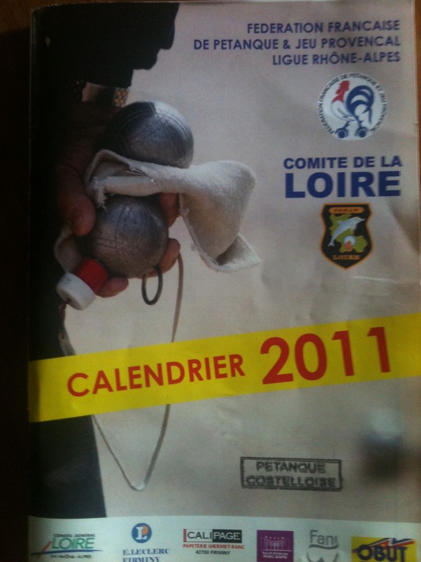 Calendrier de la Loire Calendrier de la Loire