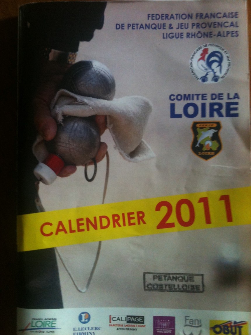 Calendrier de la Loire