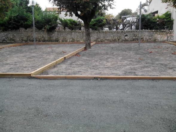 Notre petit Boulodrome opérationnel ! 😉