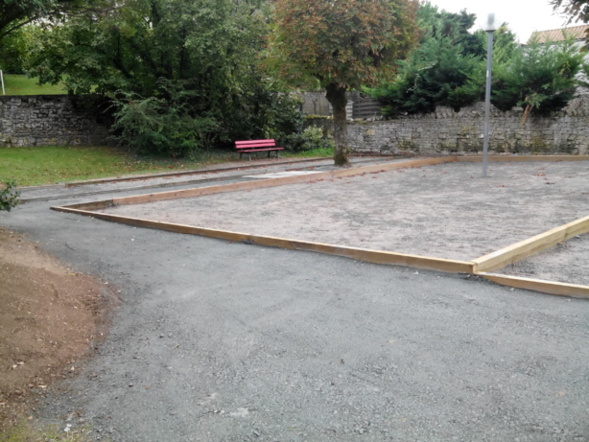 Notre petit Boulodrome opérationnel ! 😉