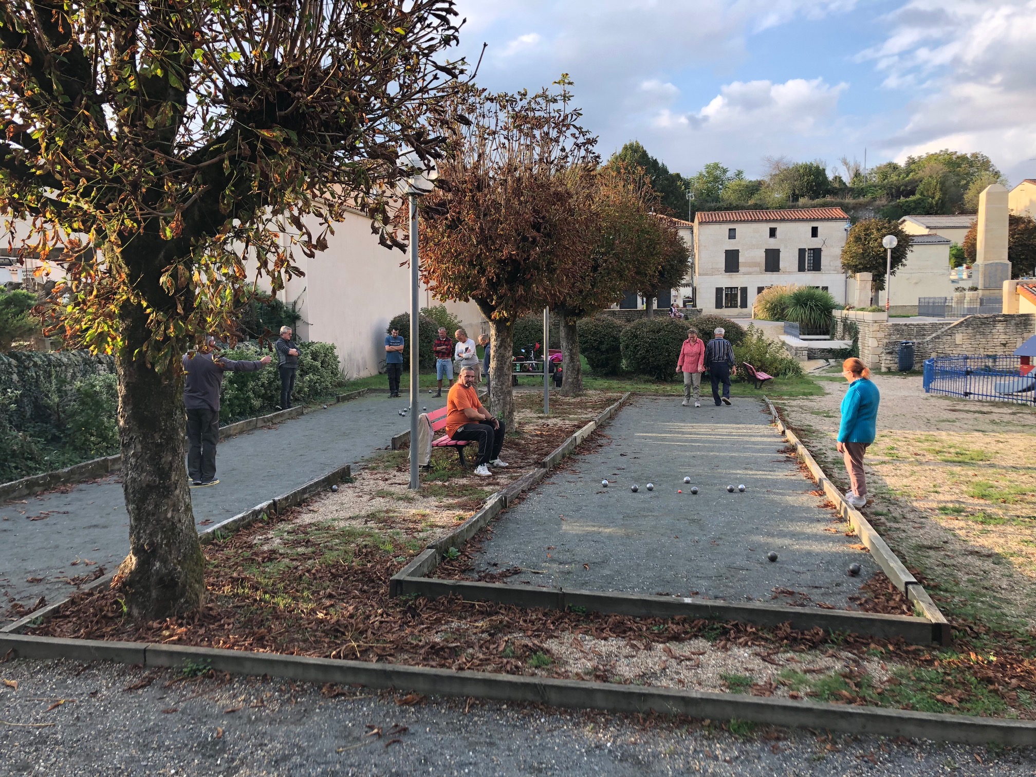Entrainement du mercredi ( Square des Poilus)