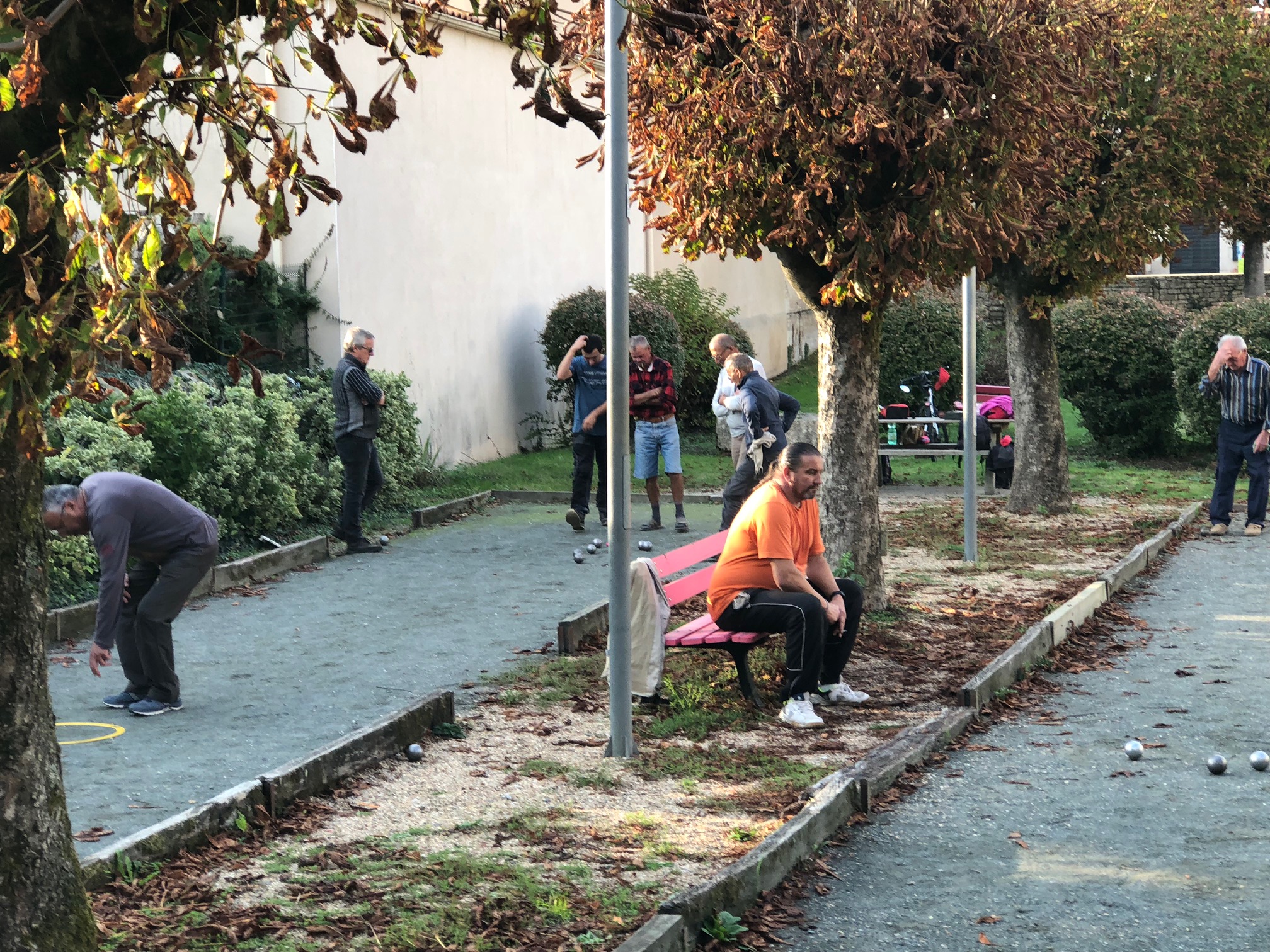 Entrainement du mercredi ( Square des Poilus)