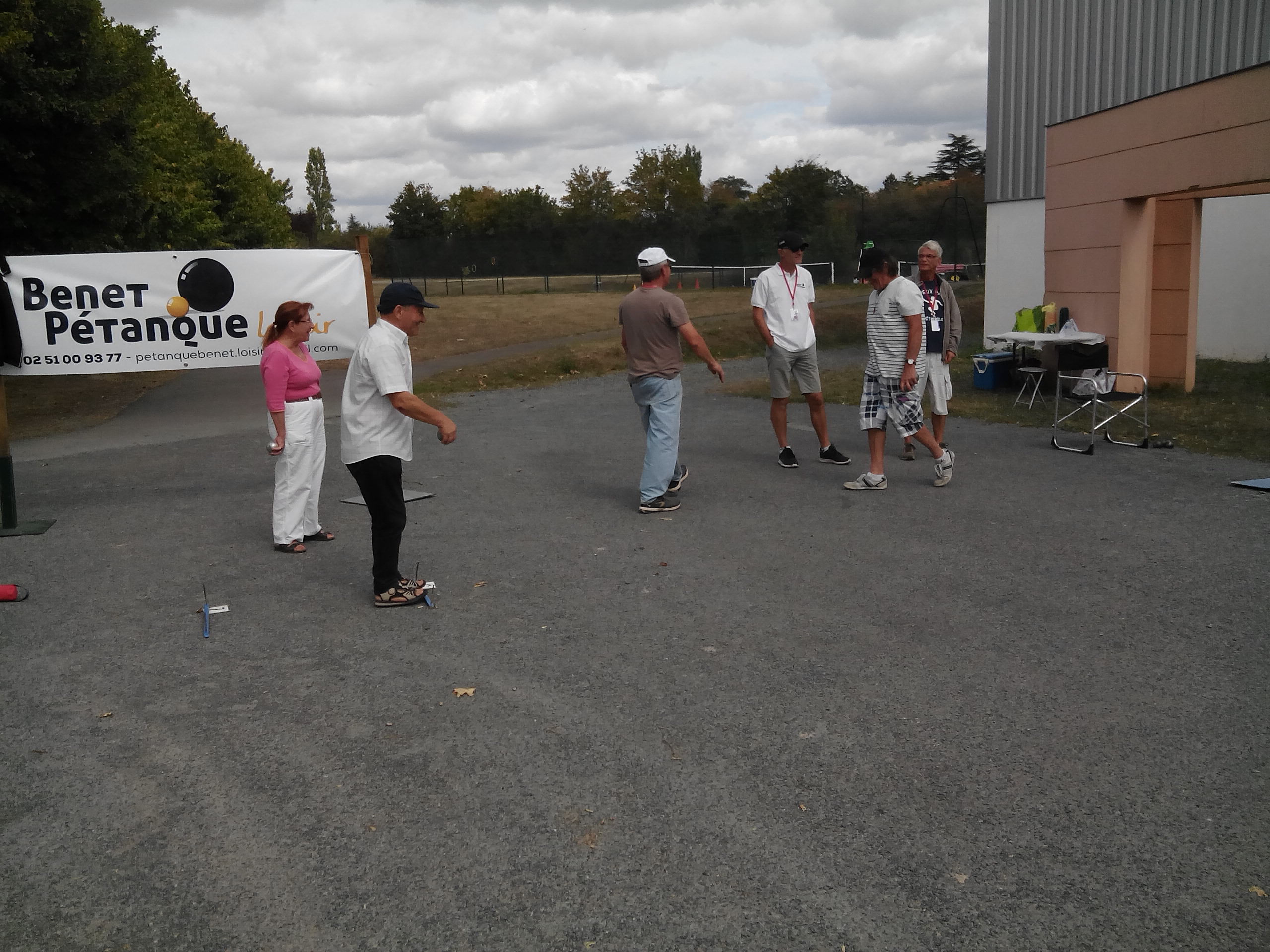 Participation de notre club à la journée " L'ivre de Sport" à Bênet
