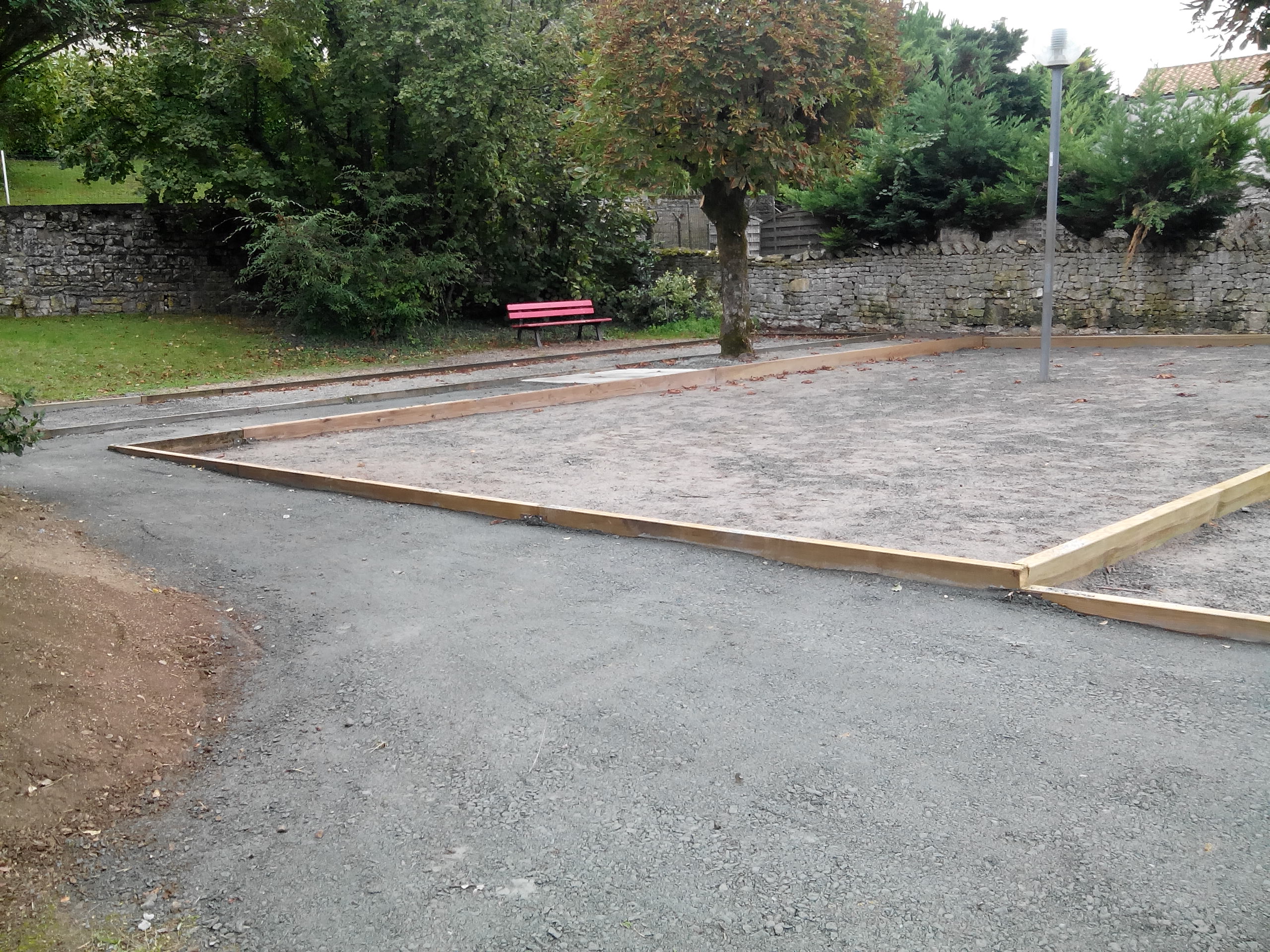 Notre petit Boulodrome opérationnel ! 😉 Notre petit Boulodrome opérationnel ! 😉