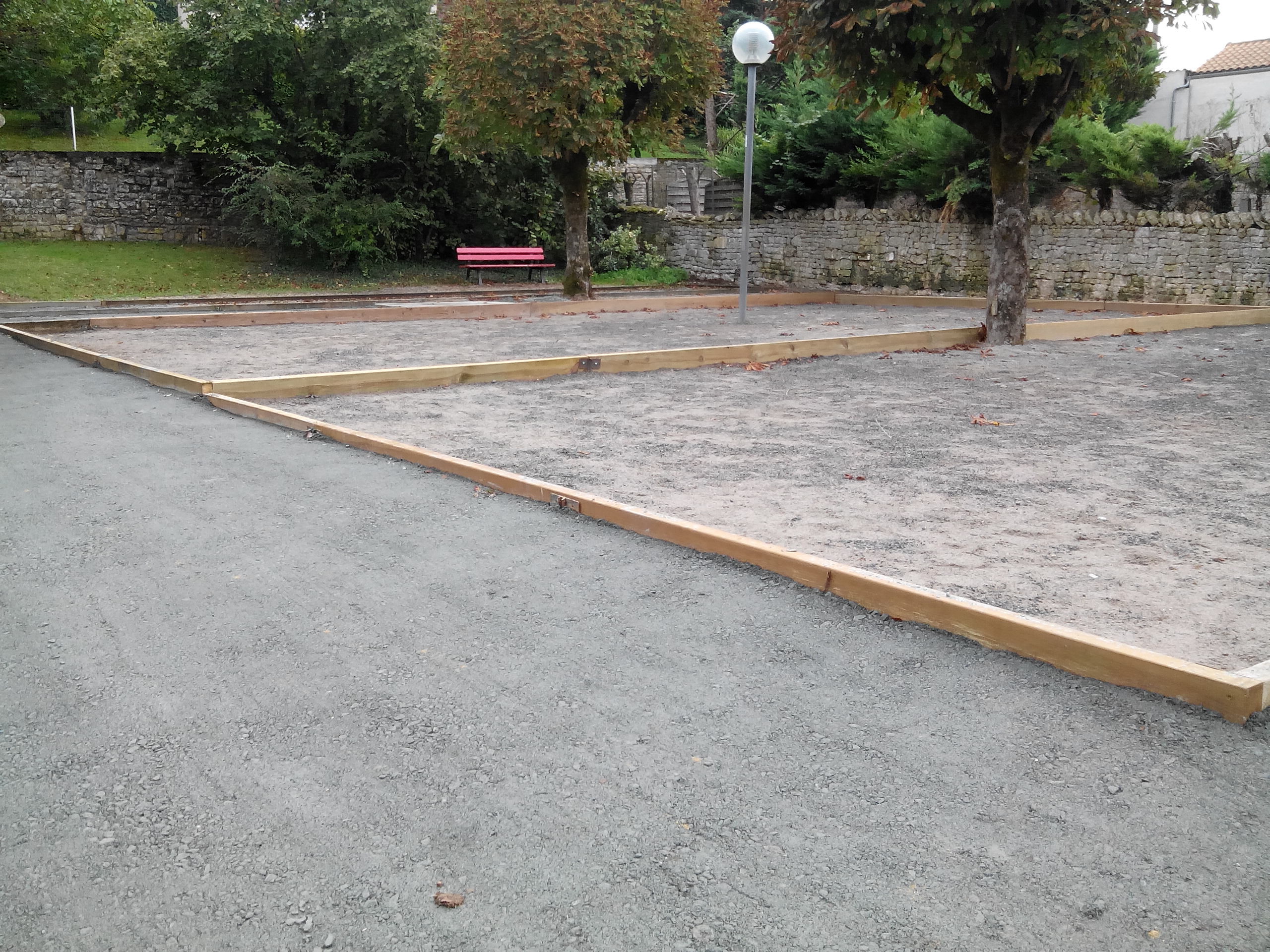 Notre petit Boulodrome opérationnel ! 😉 Notre petit Boulodrome opérationnel ! 😉