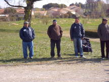 et là nos supporters très réchauffés et là nos supporters très réchauffés