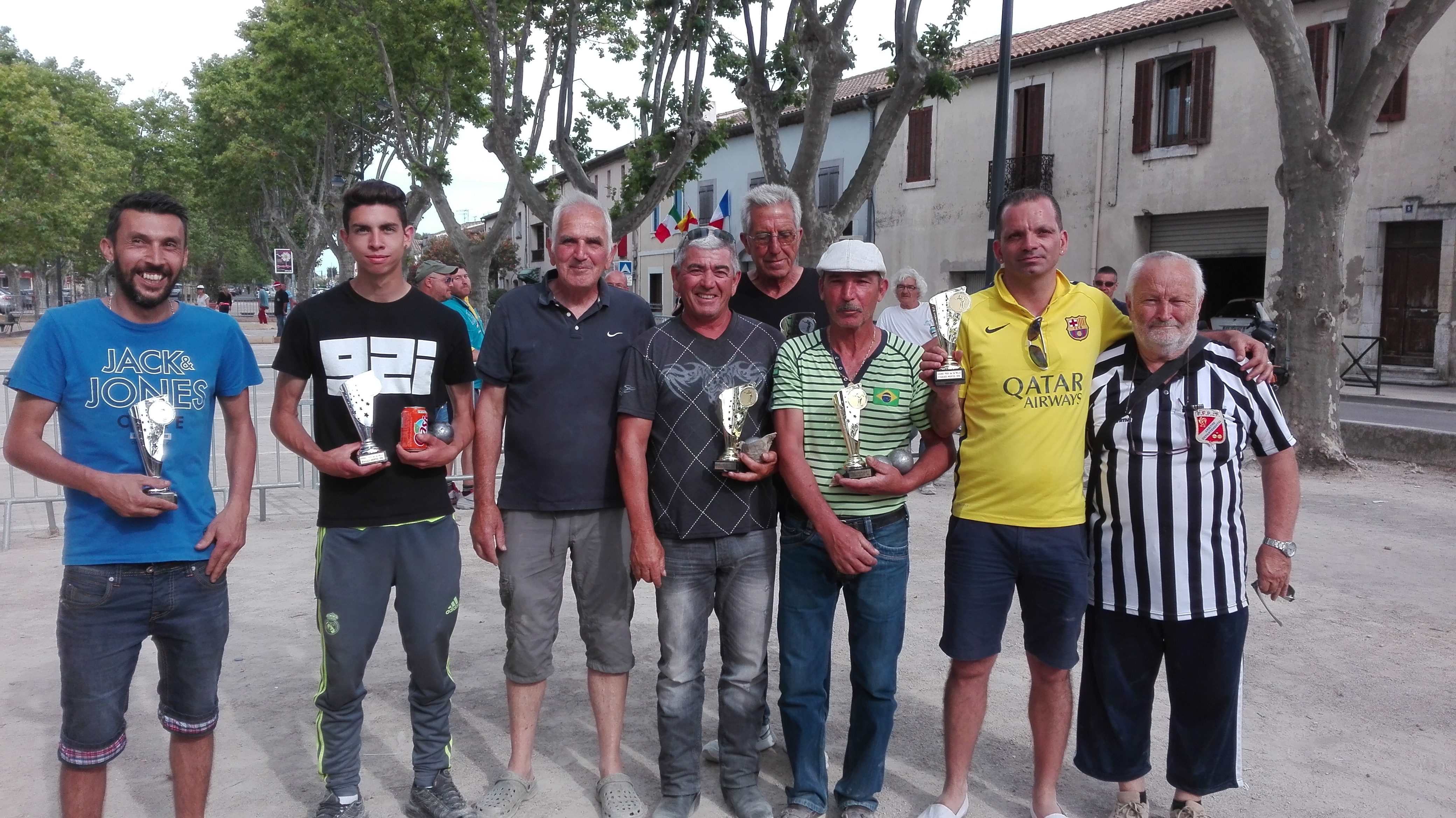 nos finaliste : équipe gagante François perez , Jacky Goudet et Re Sébatien contre Maxime Guerin Yaniss Seboussi et Michel Breysse
