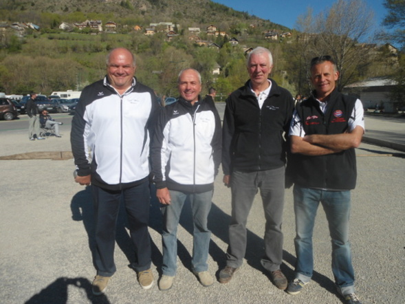 Jean Marc Chiapponi et Alain Rolland Champions