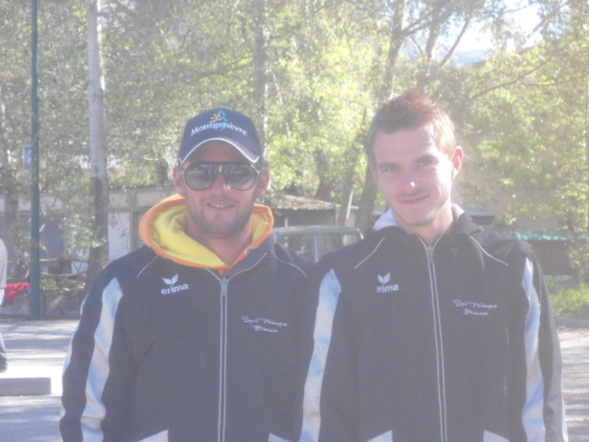 Jean Marc Chiapponi et Alain Rolland Champions