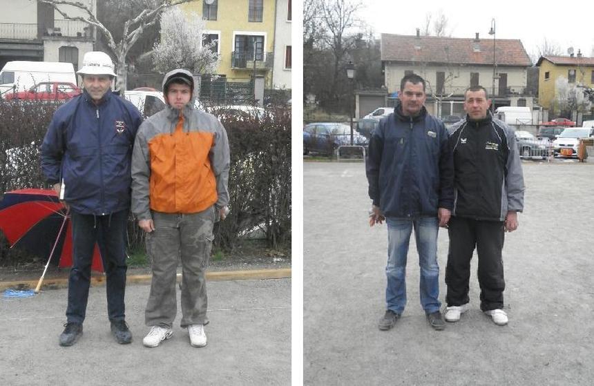 Pourroy Robert et Crouhy Damien    ----                                 ARNAUD Fréd et GALLAND David Pourroy Robert et Crouhy Damien    ----                                 ARNAUD Fréd et GALLAND David