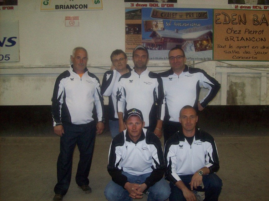 CARELLO Guseppe , BERNIERE Christophe, NAPOLITANO Christophe , FAURE BRAC Rapaël , CASTAGNIER Geoffrey et DALE David