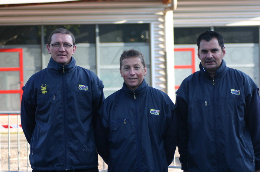 Championnat départemental Triplette Provençale : ROUSTAN - LEPORTIER - ARNAUD (Briançon) et SEGUIN - ARNAUD - FERRIER (Laragne) qualifiers Championnat départemental Triplette Provençale : ROUSTAN - LEPORTIER - ARNAUD (Briançon) et SEGUIN - ARNAUD - FERRIER (Laragne) qualifiers