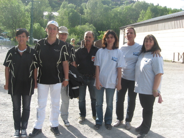 Championnat départemental Triplette Femme : Greco , Trigo et Lacroix Vainqueurs 2011