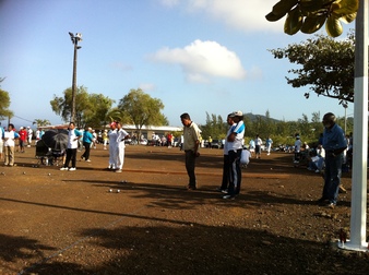 Finale du Championnat Doublette Mixte 2011 et championnat tête à tête jeunes, à Sainte Rose Finale du Championnat Doublette Mixte 2011 et championnat tête à tête jeunes, à Sainte Rose