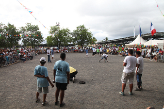 Une affluence importante sur le boulodrome de Sannah pour les finales doublettes 2012