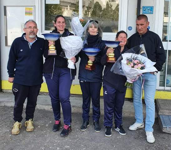 Résutat Championnat Triplette Féminines