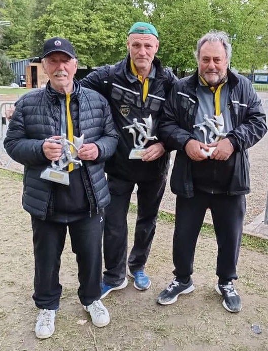 Résultat Championnat Départemental  Triplettes Jeu Provençal
