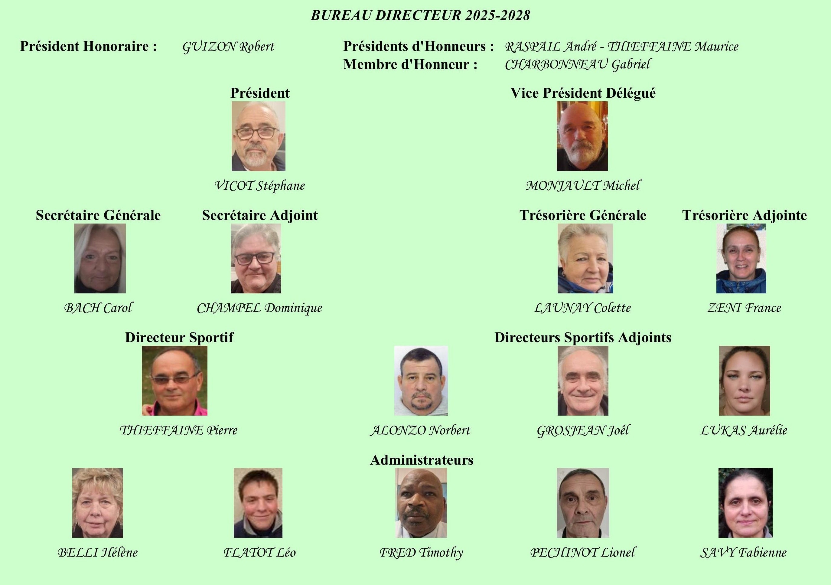 BUREAU DIRECTEUR BUREAU DIRECTEUR