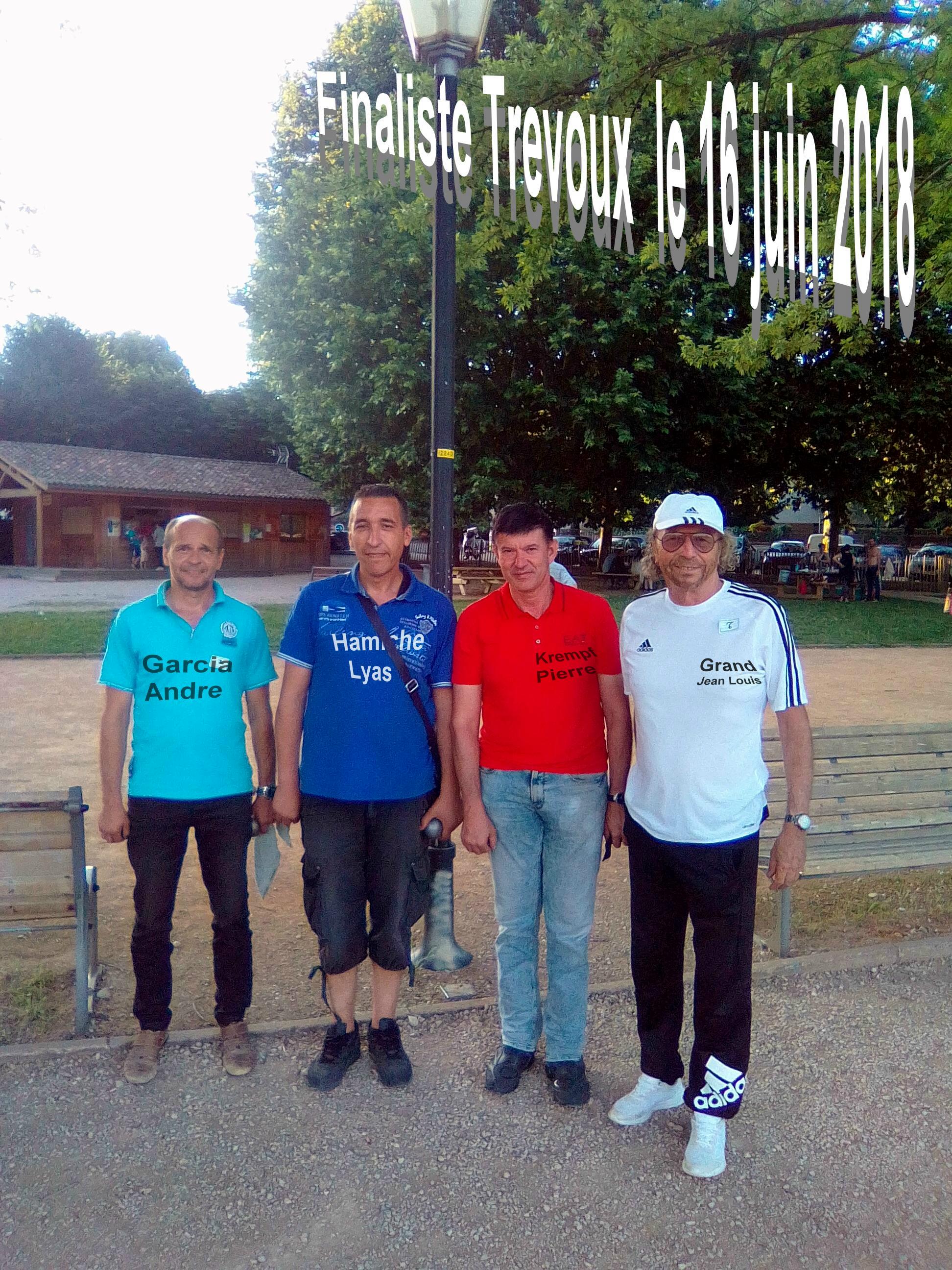 Trévoux le 16 juin 2018 Trévoux le 16 juin 2018